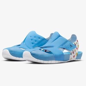 Jordan Flare Sandals Carolina Blue size 10c NWB